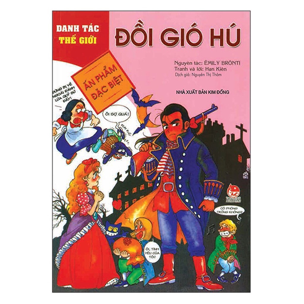 Sách - Danh Tác Thế Giới: Đồi Gió Hú