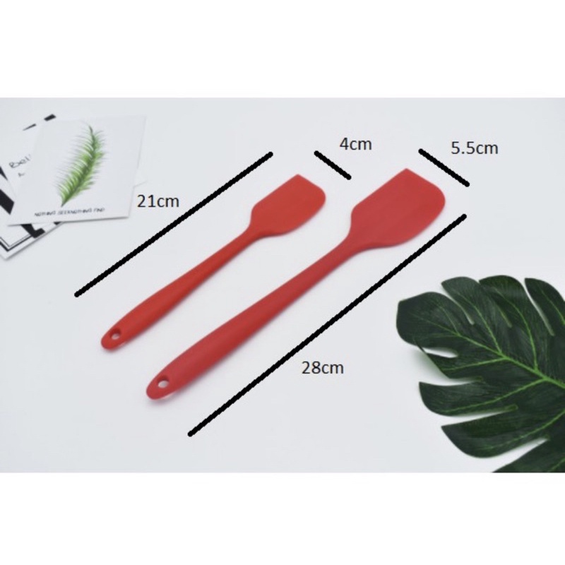 Phới Trộn Bột Làm Bánh Silicon, Cây Vét Spatula