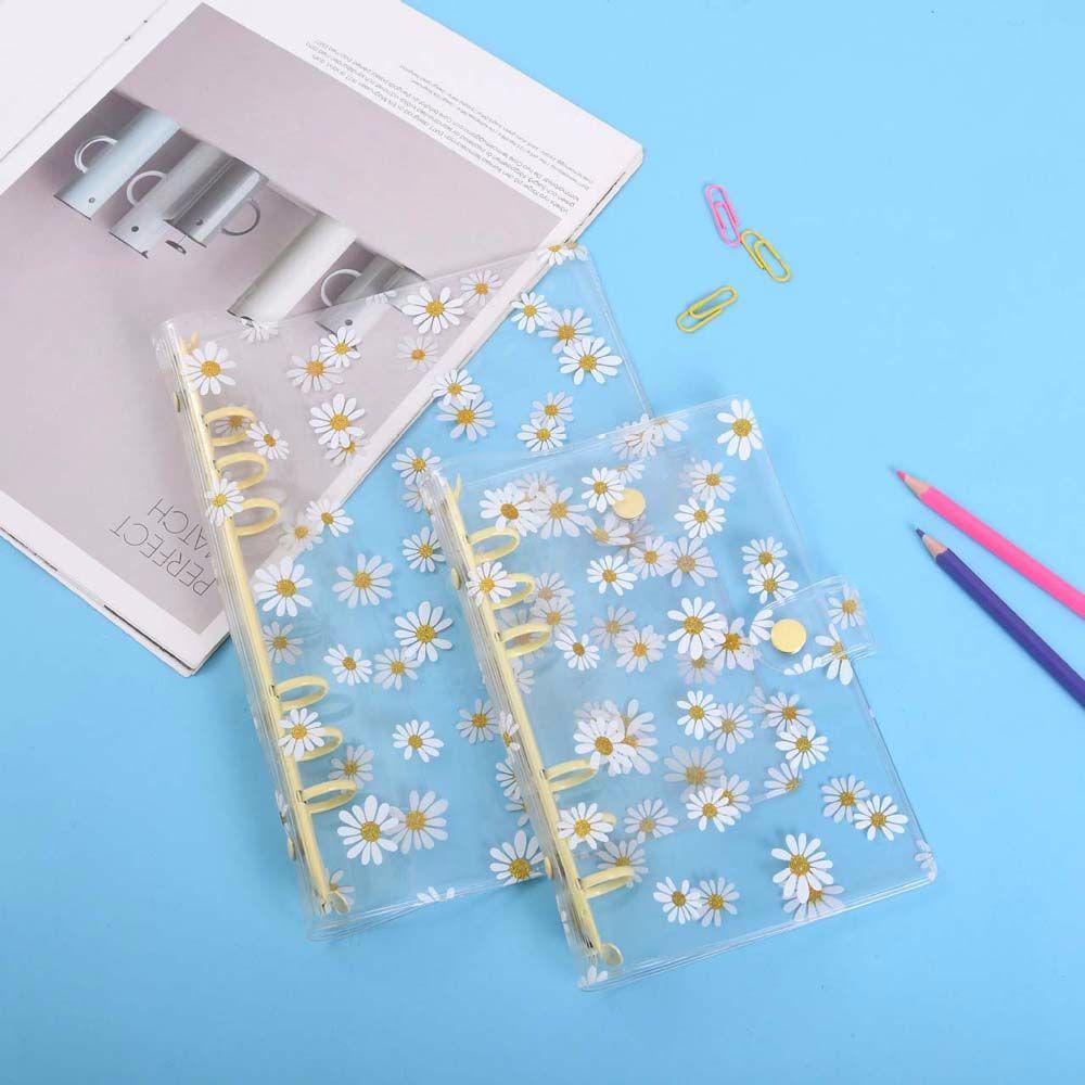 Ốp Điện Thoại Mềm In Hình Hoa Cúc 6 Lỗ Cho Sổ Tay Khổ A6 A5