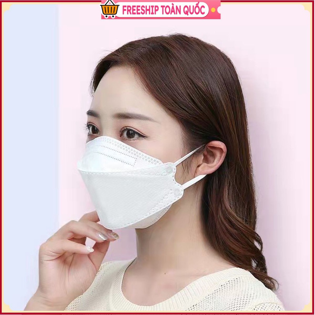 PVN32755 Set 5 Chiếc Khẩu trang KF94 DC Mask 4 Lớp Chống Bụi Mịn Và Kháng Khuẩn Hàng Cao Cấp .
