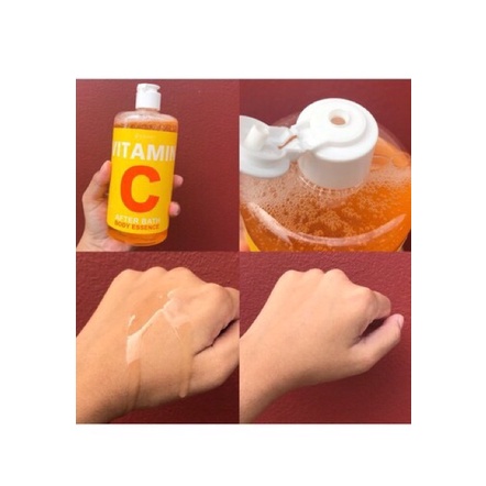 BEAUTY BUFFET Tinh chất dưỡng thể dưỡng trắng và phục hồi da chuyên sâu sau khi tắm Scentio Vitamin C 450ml