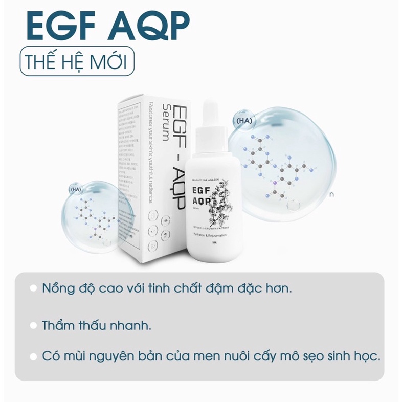 Serum dưỡng ẩm tái tạo EGF AQP 50 ml
