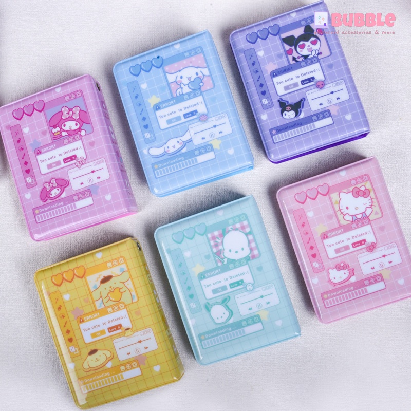 Collect book Sanrio album ảnh Kuromi Cinnamoroll sổ ảnh sổ đựng card Kpop thẻ bài Anime binder sheet