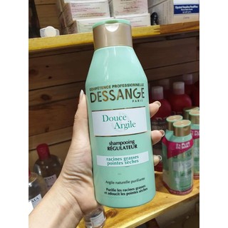 Dầu gội Dessange xanh - 250ml_cho  tóc dầu, bị gàu, ngọn tóc khô và chẻ ngọn