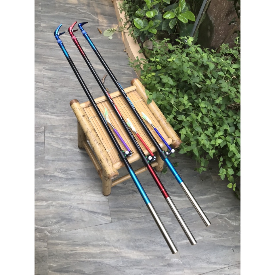Gác Cần Câu Đài Carbon Gác hãng  kèm chân cắm đất, gác cần câu đài, chất liệu carbon