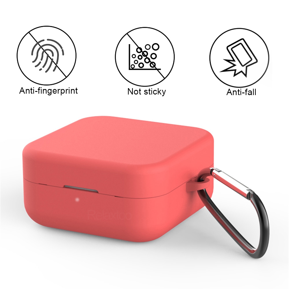 Vỏ Bảo Vệ Hộp Sạc Tai Nghe Bluetooth Xiaomi Air2 Se Mi Airdot Pro / 2 Se Tws Da 3d