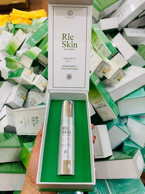 Kem chống nắng ric skin 3 in 1