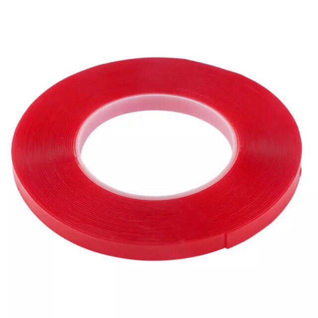Băng keo tạo fan mi, NÚT keo, băng dính đỏ 2 mặt, dán móng giả học nail...