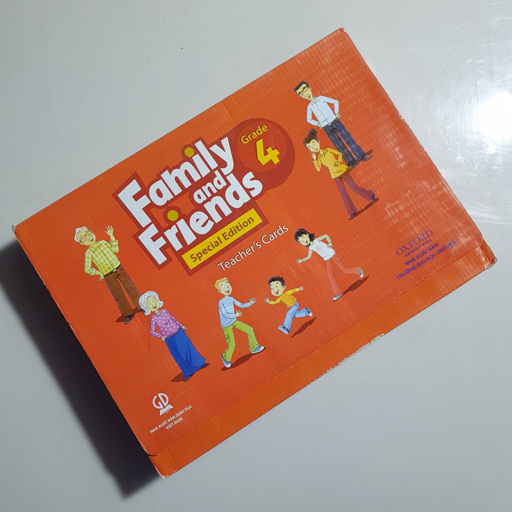 Sách - Poster, Flashcard, Teacher's Cards Family and Friends (Special Edition) - Grade 4