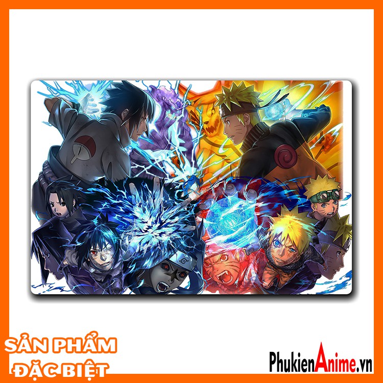 Shop Anime HCM - Lót chuột cao su 40x60 in hình Anime Naruto