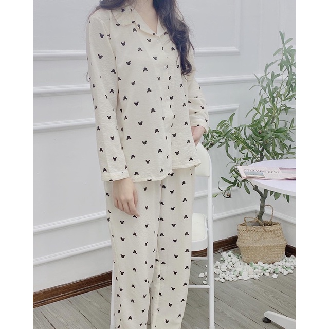 BỘ PIJAMA / PIZAMA Xốp DÀI TAY CAO CẤP VIP