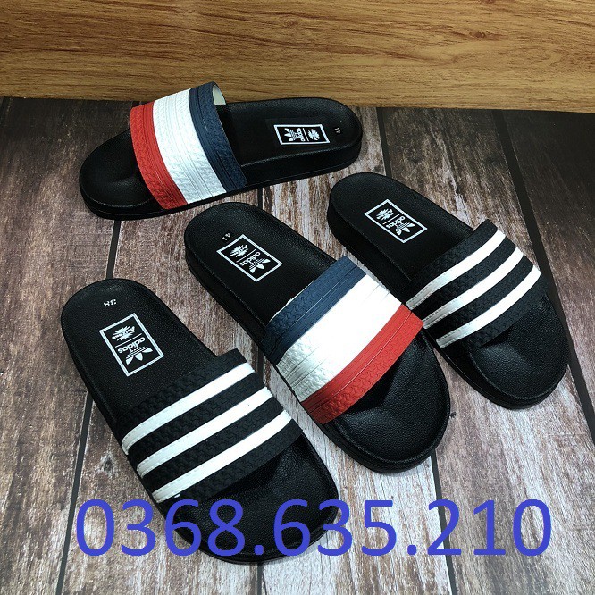 Dép Quai Ngang  ❤️FREESHIP❤️ Dép đôi 3 màu cho nam và nữ đế cao su êm chân thời trang