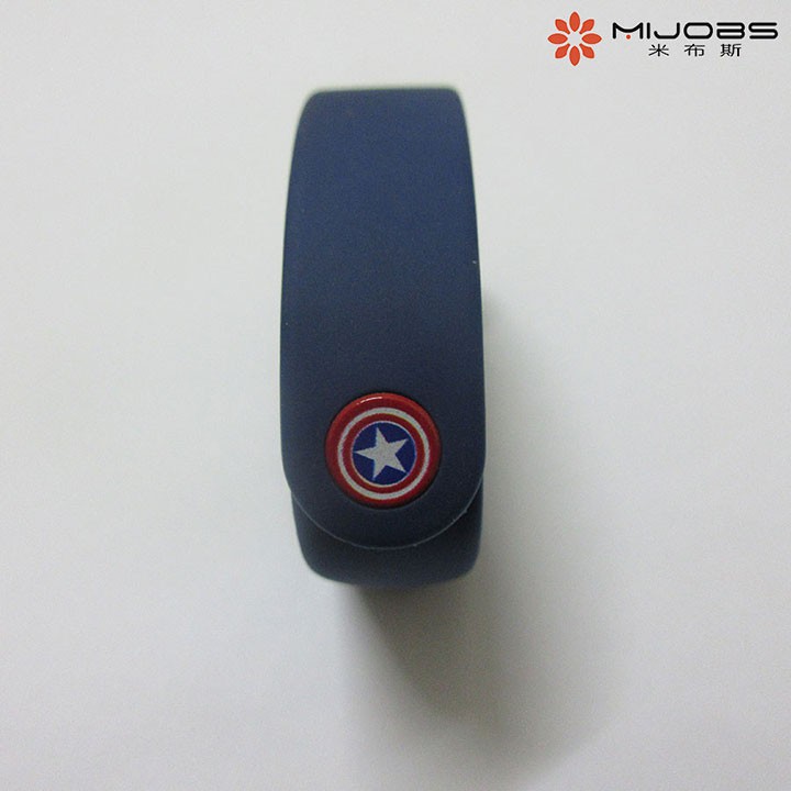 Dây đeo cao su phiên bản Avengers cho Mi Band 3, Mi Band 4