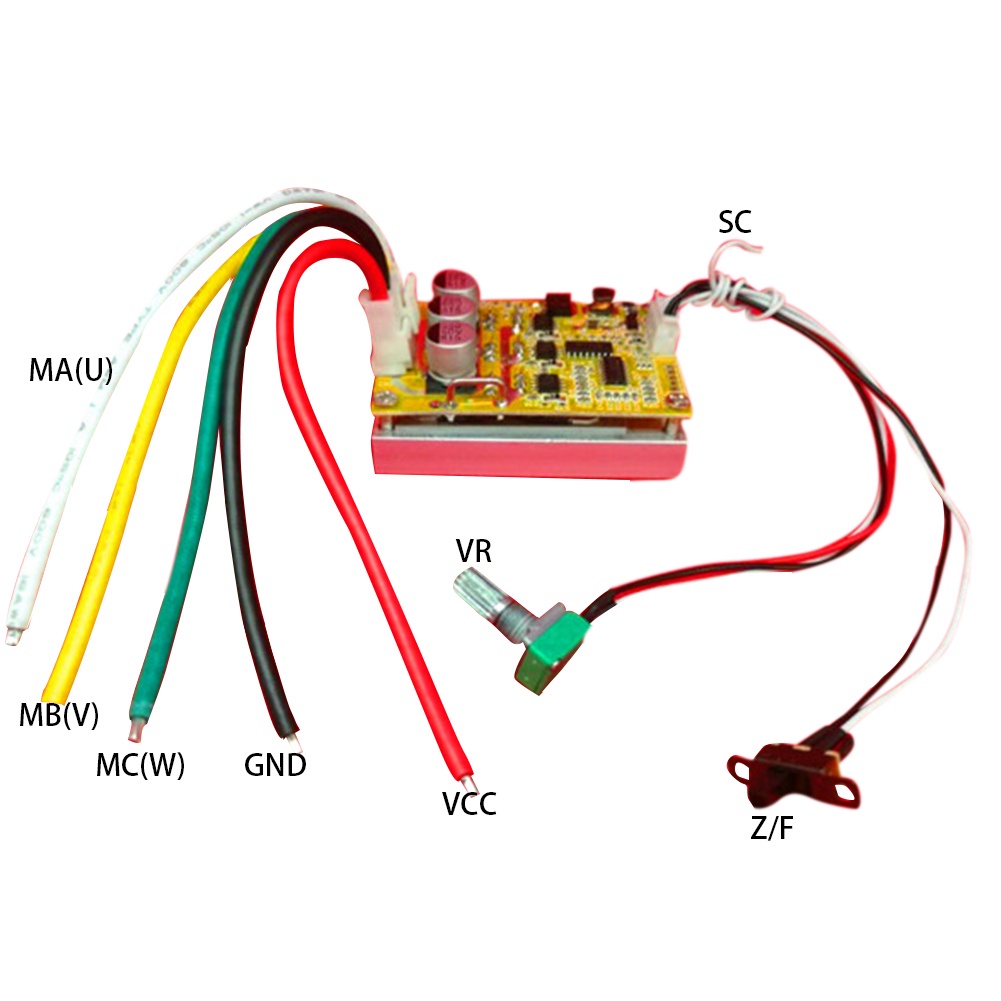 Bảng Mạch Điều Khiển Tốc Độ Mini Chuyên Nghiệp Cho Động Cơ BLDC