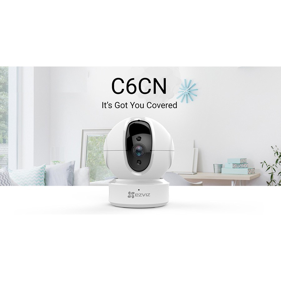 [Mã ELHAMS5 giảm 6% đơn 300K] {Giá Hủy Diệt} Camera ezviz CS-CV246 C6CN 720P xoay theo chuyển động - Bảo hành 2 năm .