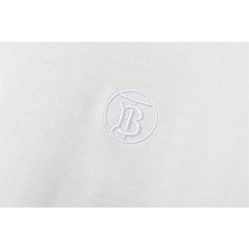 Áo Thun Thể Thao Tay Ngắn Thêu logo Burberry mini Thời Trang Chất Lượng Cao