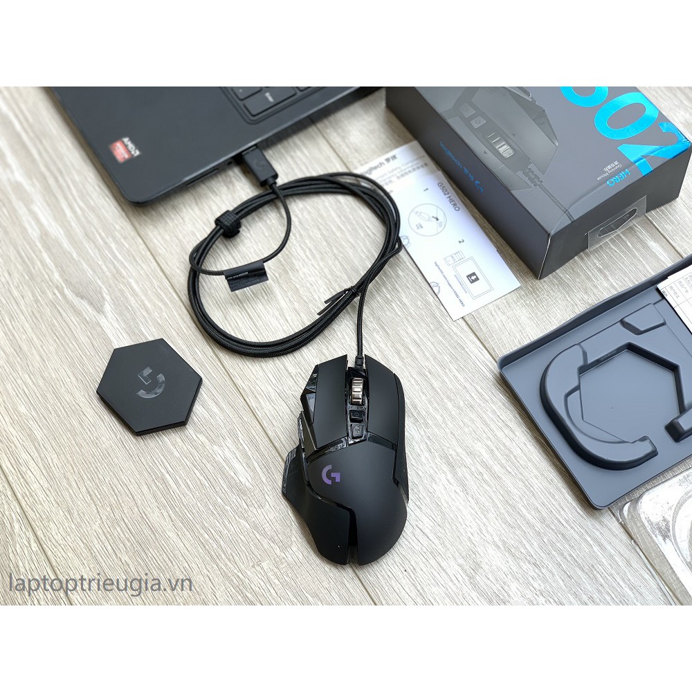 Chuột Game Logitech G502 Hero Gaming USB Black Chính Hãng - Logitech G502