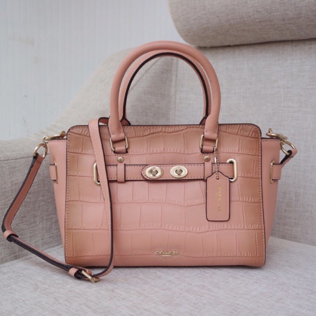 TÚI COACH SWAGGER (hồng nude)