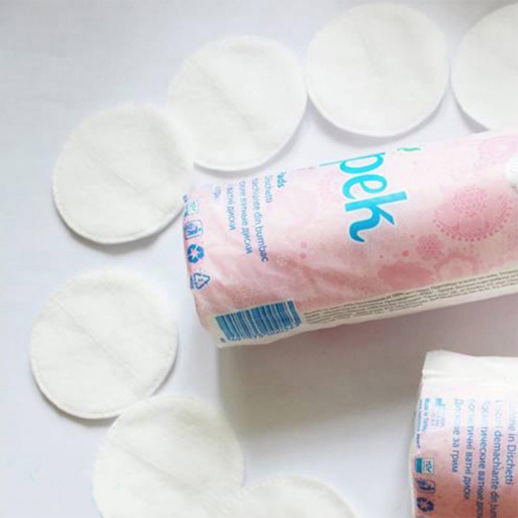 Bông tẩy trang IPEK KLASIK COTTON PADS Thổ Nhĩ Kỳ 150 miếng, hàng chất lượng tốt