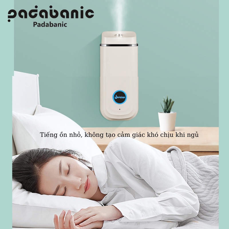 [Nhỏ Gọn] Máy Khuếch Tán- Xông Tinh Dầu Padabanic Treo Tường -Để Bàn Tiện Lợi Tặng Kèm Tinh Dầu