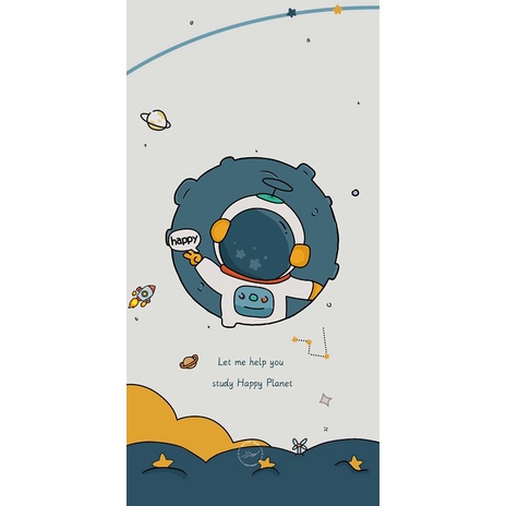 ỐP LƯNG OPPO REALME C11 2021, IN HÌNH PHI HÀNH GIA CUTE.