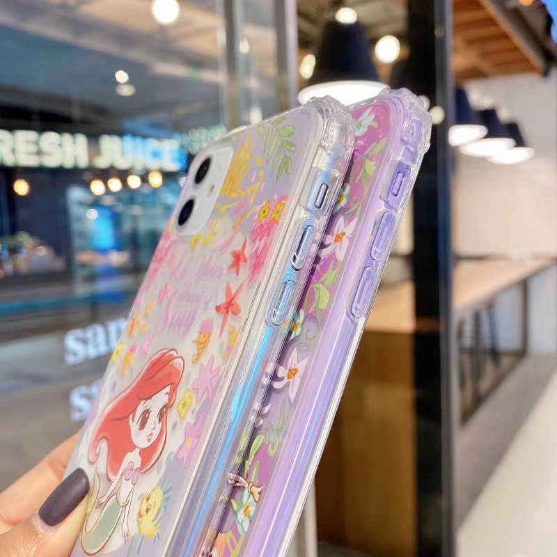 Ốp điện thoại màu trong suốt xinh xắn cho iPhone11 11Promax 7Plus 6S 7 8 8+ X XR XSmax SE2020 | BigBuy360 - bigbuy360.vn
