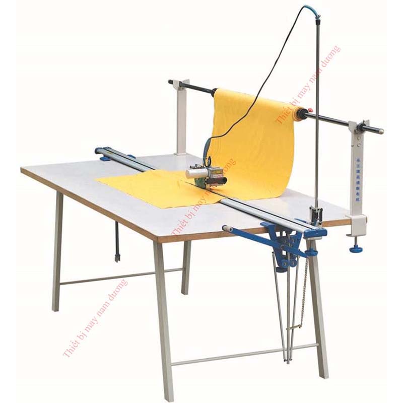 Máy cắt vải đầu bàn LEJIANG lưỡi dao 168 mm chuyên cắt mút xốp &gt; Máy cắt mút xốp