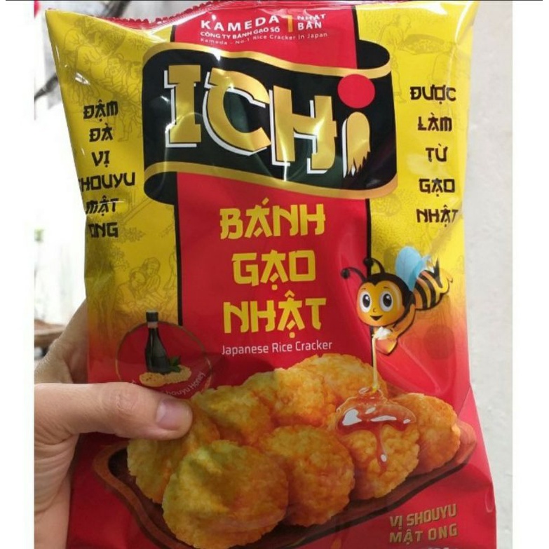 Bánh gạo mật ong ichi 100gr
