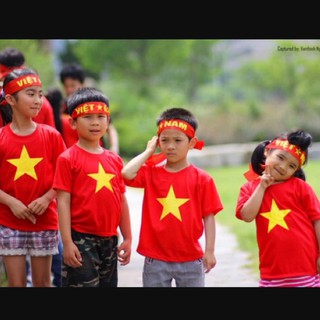 Combo 10 áo trẻ em tôi yêu việt nam