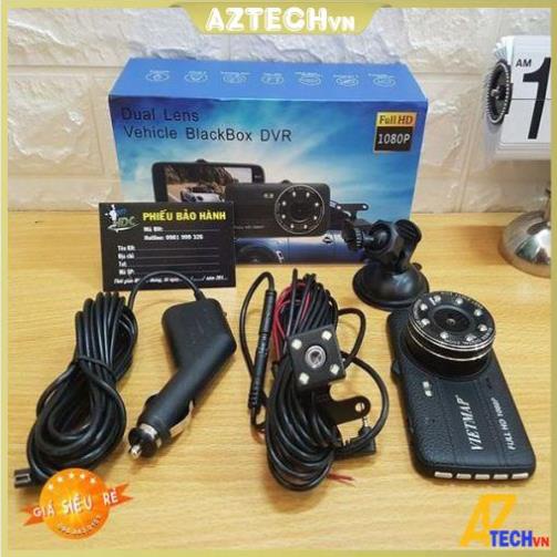 [Free Ship] Camera hành trình ô tô X004 - 2 mắt camera trước sau ghi hình đa chiều, có chế độ ghi đè | BigBuy360 - bigbuy360.vn
