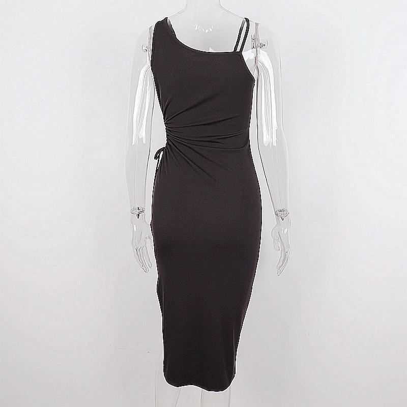 Đầm Hai Dây Thiết Kế Độc Đáo Thời Trang C318