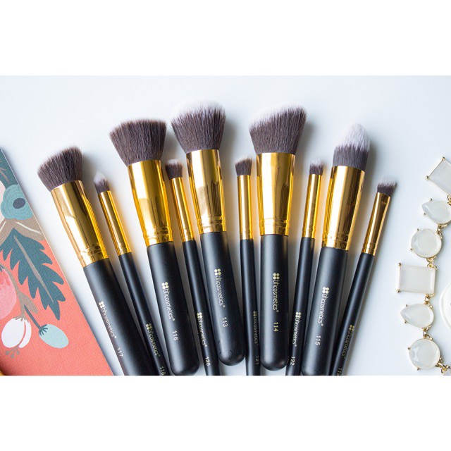 Bộ Cọ BH Cosmetics Sculpt And Blend – Fan Faves 10 Piece Brush Set