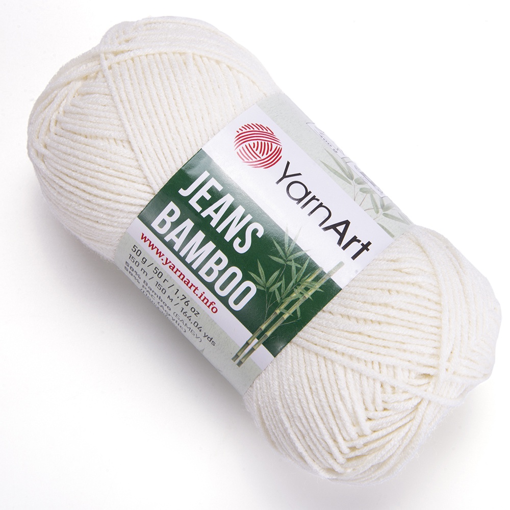 Len Jeans Bamboo - Nhập khẩu chính hãng từ YarnArt - 50gram dài 150m - Bảng màu 01