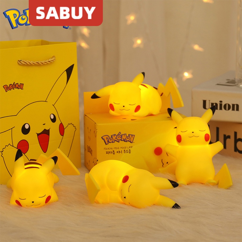 Đèn Ngủ Để Bàn Hình Pikachu mini Dễ Thương Dùng Trang Trí