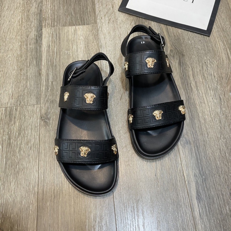 Dép Sandal Versace Cao Cấp- Dép Sandal Lv Cao Cấp- Dép Quai Hậu Nam