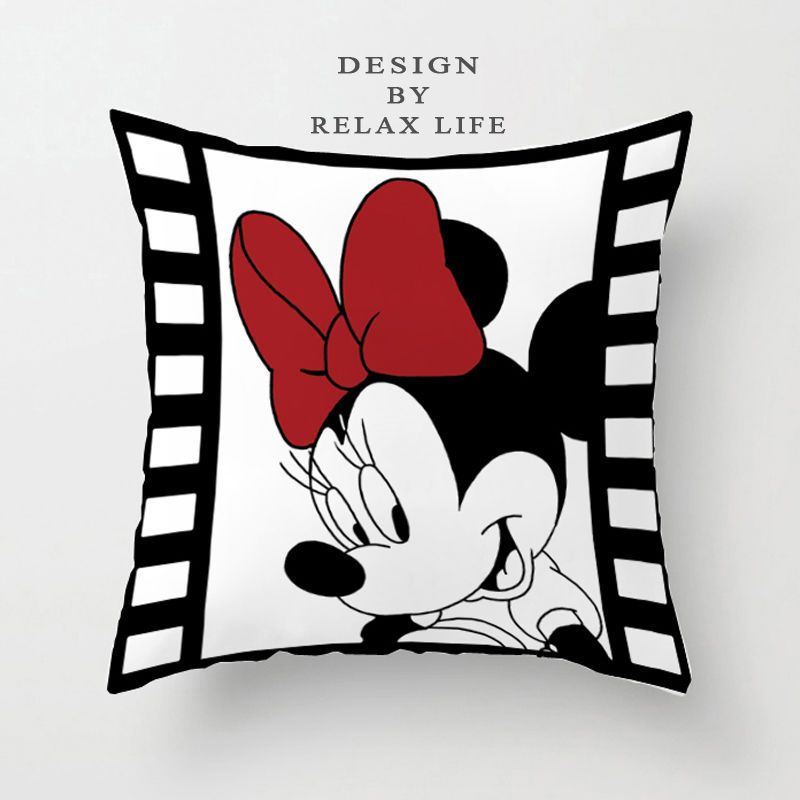 Gối nhồi bông chuột Mickey hoạt hình Disney dễ thương