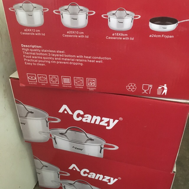 Bộ Nồi Canzy Cz899 cao cấp