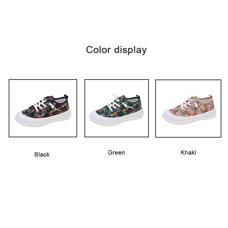 Giày AMILA vải canvas đế mềm thoáng khí phong cách phương Tây thời trang mùa thu cho trẻ em