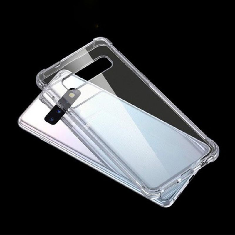 Ốp lưng dẻo chống sốc cho Samsung S10 5G bo 4 cạnh chống va đập trong suốt
