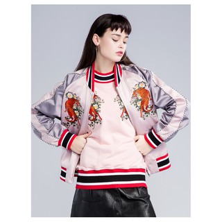 Áo khoác bomber thêu, áo bomber thêu 2 lớp cực chất (dành cho nam lẫn nữ)