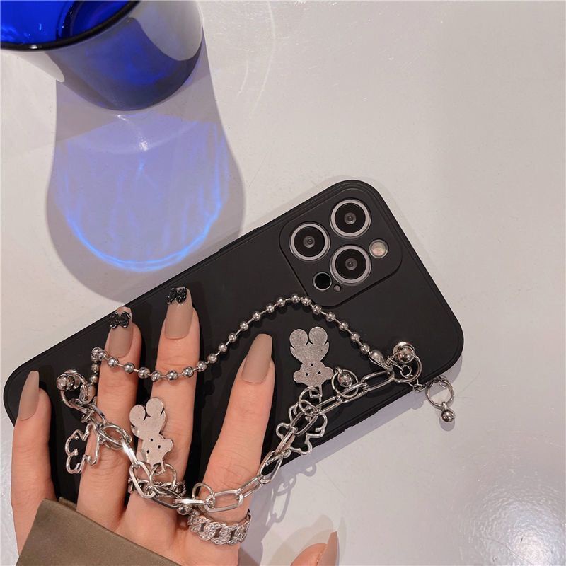 Ốp Điện Thoại TPU Mềm Hình Gấu Có Dây Đeo Cho Huawei Nova 2i 3 3i 3e 4 4e 5T 7i Nova 6 7 SE P9 P10 Plus P20 P30 P40 P50 Pro P20 P30 Lite Honor 20
