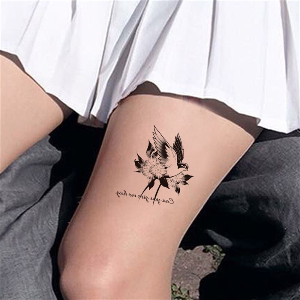 [Hàng mới về] Hình xăm tạm thời chống thấm nước nhiều họa tiết hoạt hình tùy chọn cho nam và nữ