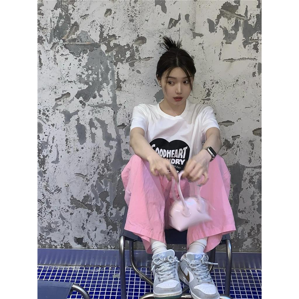 Áo thun tay ngắn Peppermint 51092 in hình thời trang cho nữ