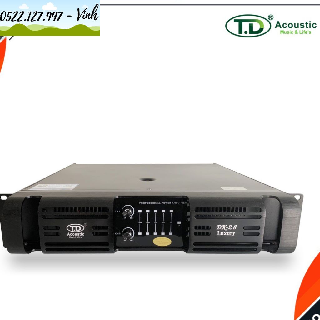 Main công suất TD Acoustic DK 2.8 Luxury - Hàng Chính Hãng 2022 - Gia Khang Shop