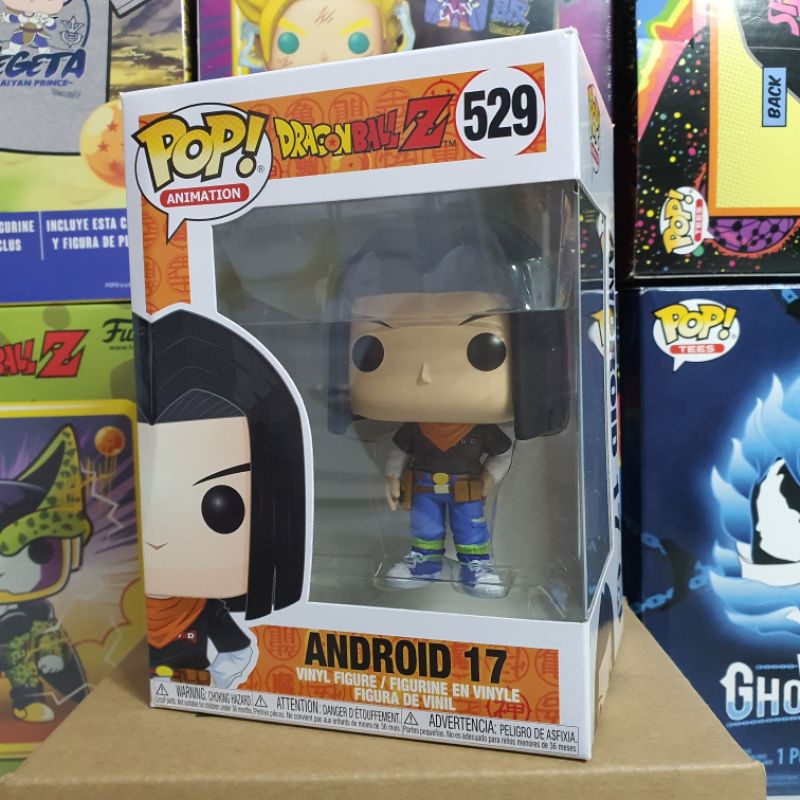 Đồ chơi mô hình Funko Pop 529 Android 17 - Dragonball - Dragon Ball ( Hàng real chính hãng )