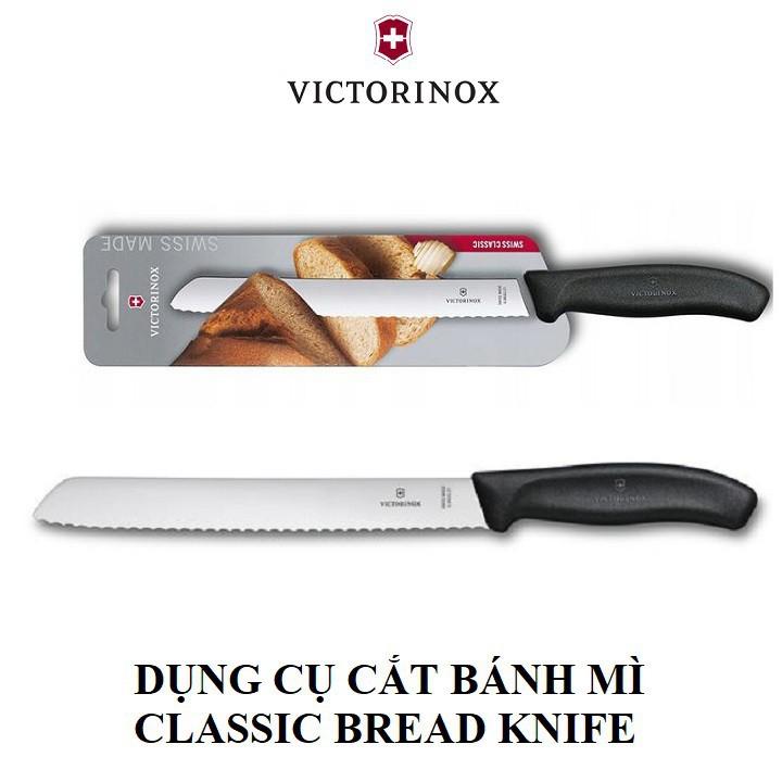 [TIỆN LỢI] Dụng Cụ Cắt Bánh VICTORINOX Swiss Classic Bread And Pastry Knife 6.8633.21