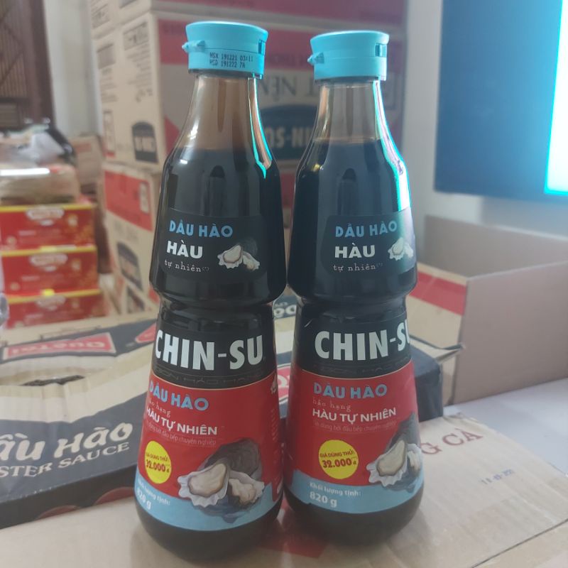 Dầu hào CHIN-SU hào tự nhiên 820g