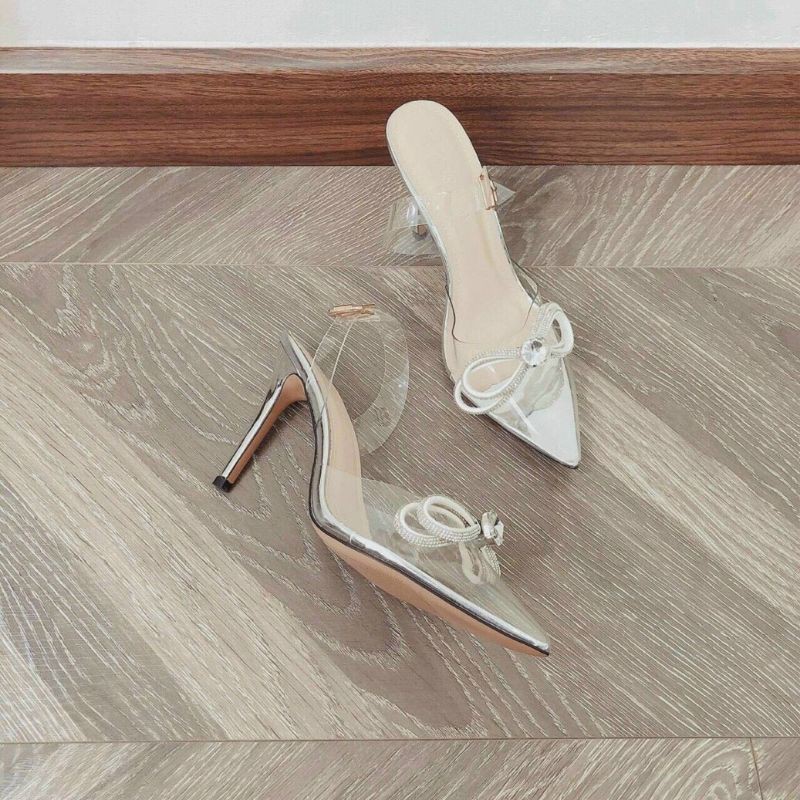 giày cao gót nơ gót 7 phân