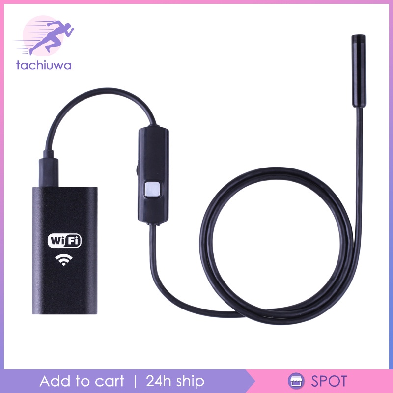 Camera Nội Soi Không Dây 720P Chống Nước Kết Nối WiFi Cho Điện Thoại