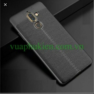 Ốp lưng giả da Auto focus cho Nokia 7 plus